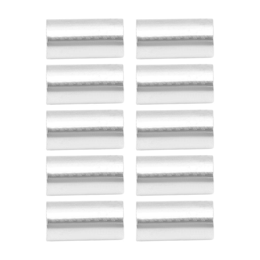 20PCS Round Coupling Nut Kit M6 X 1.0 10 L20mm Stainless Steel Female Thread Connection Nut for Indoor