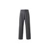 Solid Pleated Wide Leg Straight Casual Pants Men Bottoms Light-Gray 459709-05