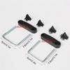 4pcs Car Roof Mounting Rack Clip Cover With Easy Installation For Secure Luggage Storage