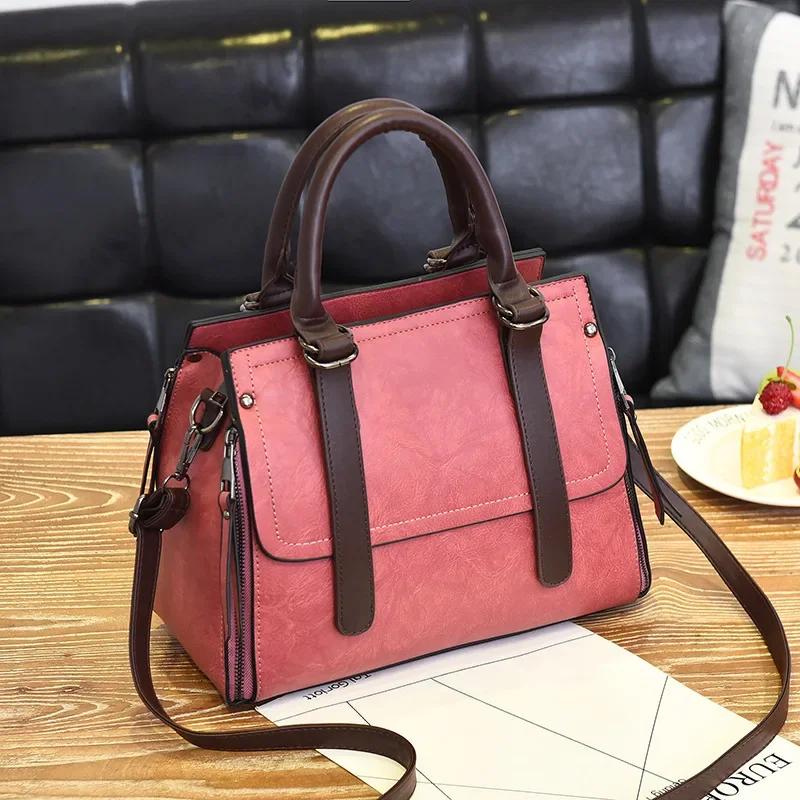 New Luxury Handbag Women Stitching Wild Messenger Bags Designer Brand Plaid Shoulder Bag Female Ladies Totes