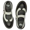 Dr. Martens Originals Simple Elegant Chunky Heel Mary Jane Shoes 3cm Women shoes Black White 42345001