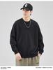 Trendy Men's Casual Loose Round Neck Hoodie with Letter Print for Spring and Autumn