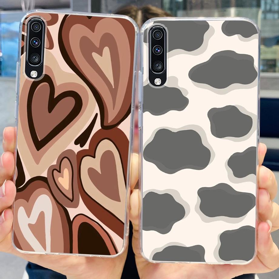 For Galaxy A50 A50s A30s Samsung Phone Case Back Cover For Fundas Samsung A50s A 50 A505F Coque Bumper Soft Clear TPU Silicone