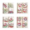Gift Window Scene Decorations  Christmas Decorations Wooden Painted Pendants Christmas Tree Ornaments Boxed
