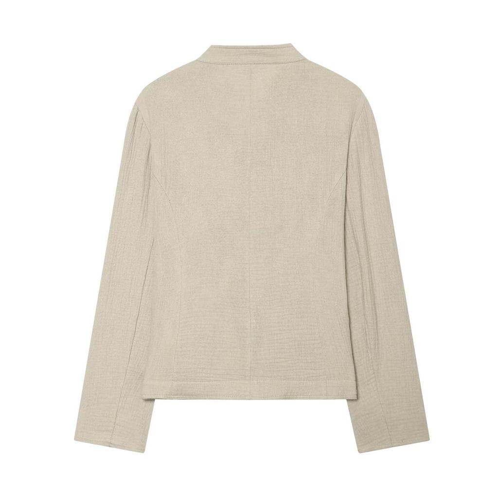   European and American Style New Women's Fashionable and Rustic Button-up Blazer 2010/716/916