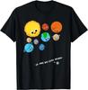 Funny Pluto Versus Solar System Planets Unisex T-Shirt
