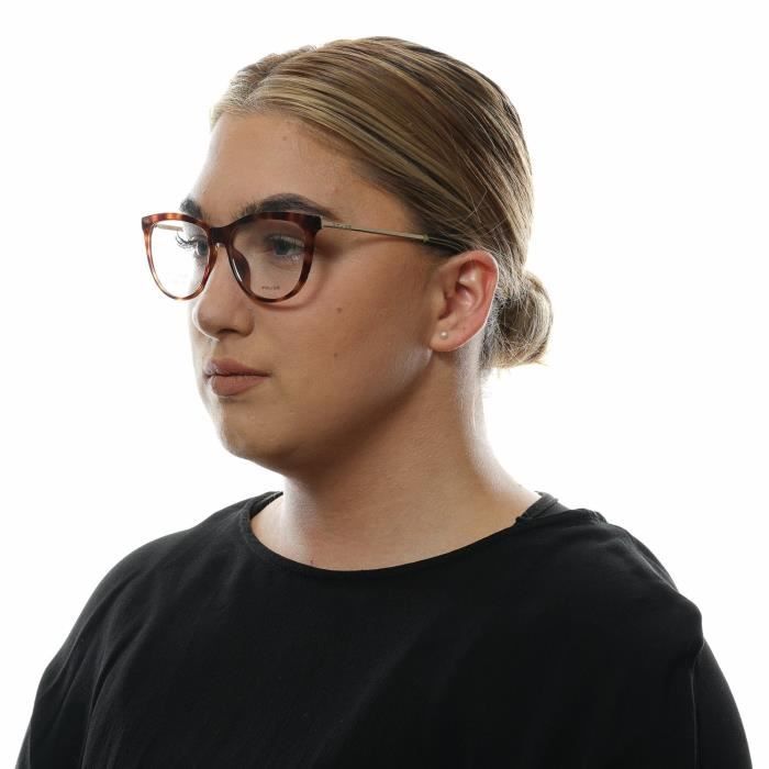 Lunettes de vue - Police - PL625 - Femme - Marron - Monture Métal &amp; Plastique