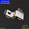 Z-shaped Bracket Trapezoidal Curtain Wall Fixing Connector