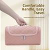 Double Zipper Hair Dryer Storage Bag with Handle Toiletry Storage Organizer  Make Up Bag
