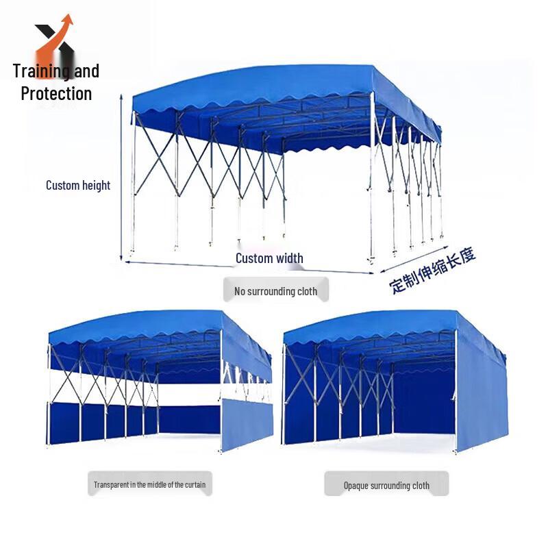 Large Retractable Outdoor Canopy