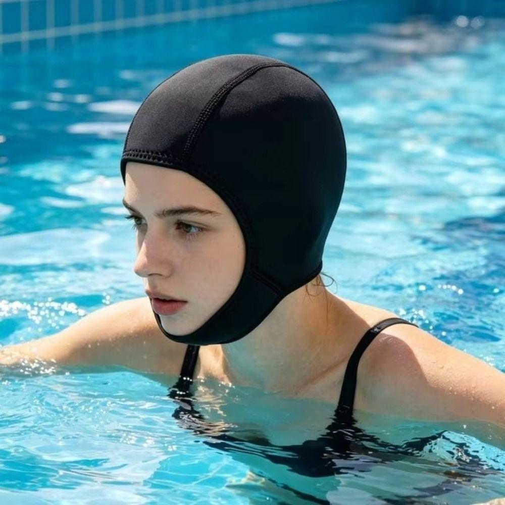 2MM Diving Hood Quick Dry Water Sports Hood Skin Friendly Swim Cap Diving