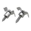 10pcs Musiclily Metal Vintage String Guides Guitar String Trees Retainers Improving Tuning Accuracy