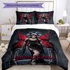 Illustrazioni Gotica Personalizza il tuo nome Set Biancheria da Letto Copripiumino Traspirante con Federe Decorazione per la Casa Regalo di Compleanno