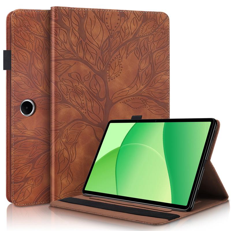 Tablet Coque For Oneplus Pad Lite Case 11 Inch Emboss Tree Flip Wallet Stand Case For Funda OPPO Pad SE 11" 2025 Tablet Cover