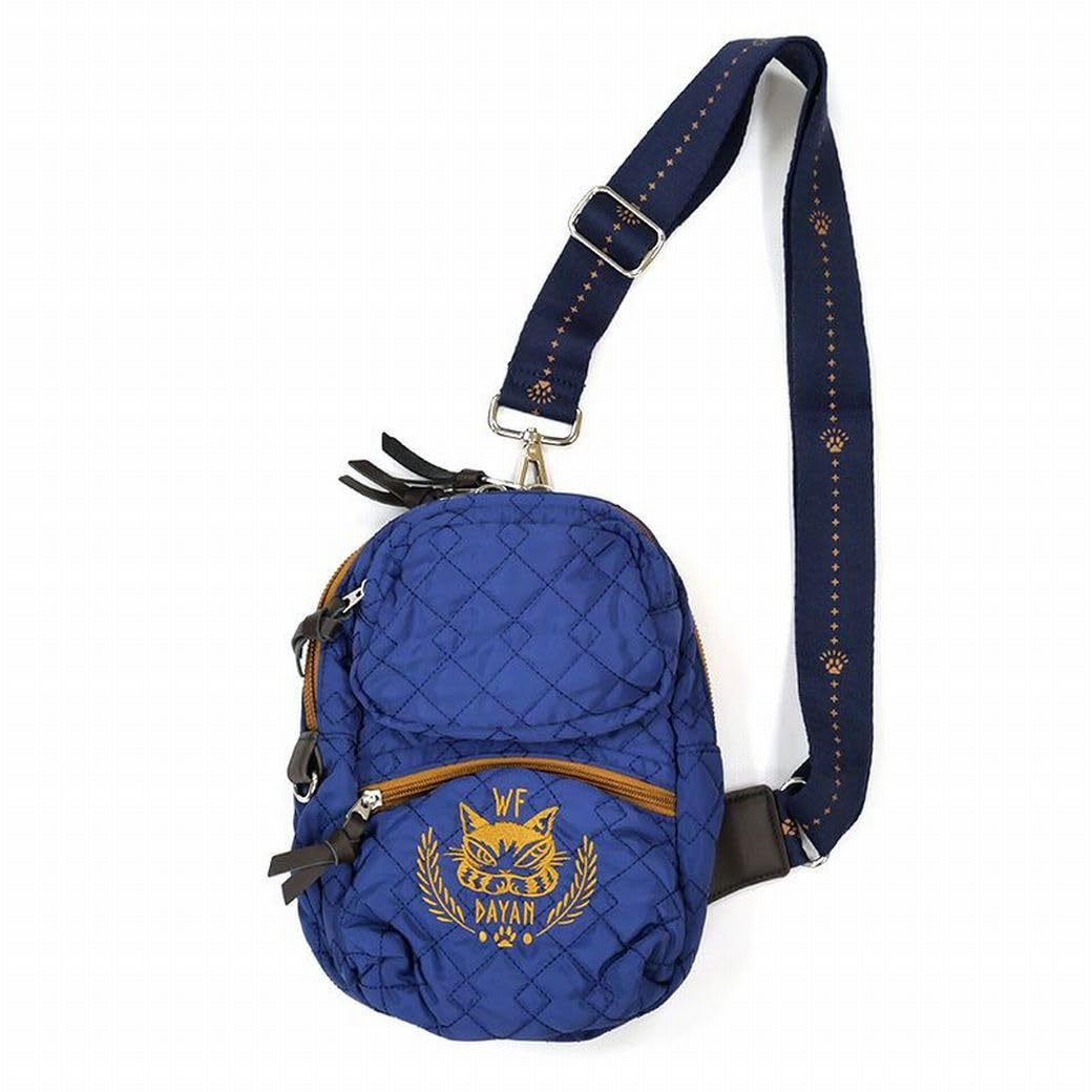 

Cat Dayan Dayan Мексиканская кофта на одно плечо темно-синяя [Wachifield]