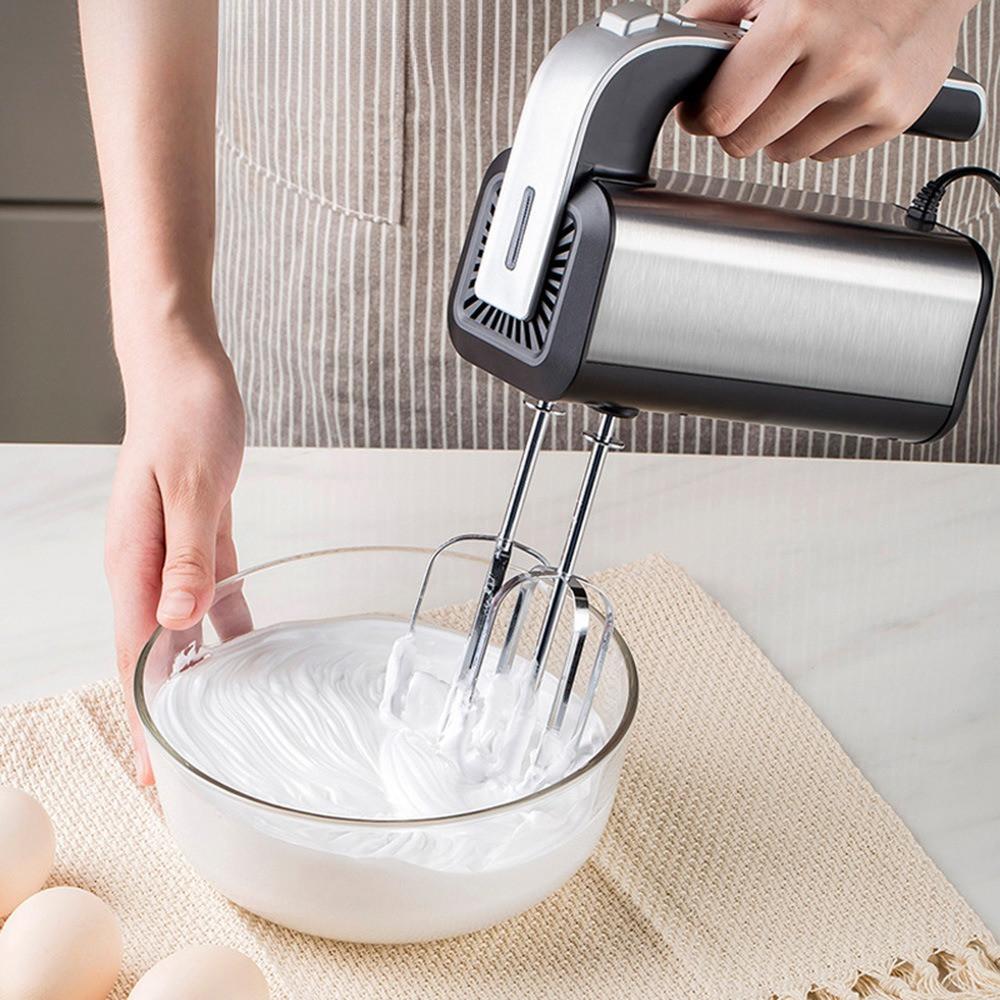 800W Automatic Cake Baking Cream Blender Multi Functional Electric Egg Beater Mini Handheld Egg White Mixer