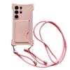 New Side Card Phone Case Samsung S25U Samsung S24 Card Bag Phone Case Oblique Lanyard Case A53 Suitable