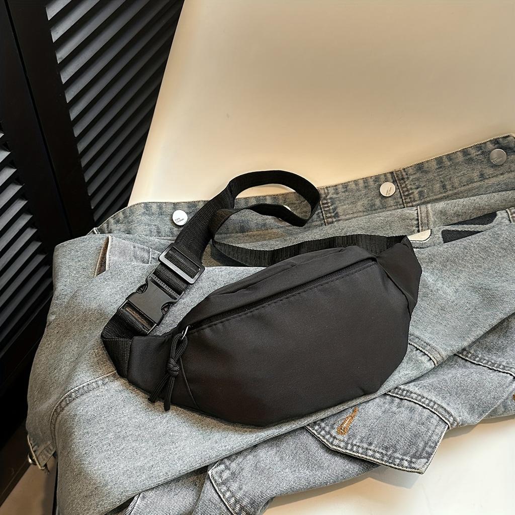 Outdoor waist bag, women's crossbody bag, chest bag, trendy single shoulder crossbody bag, fashionable travel mobile phone bag.