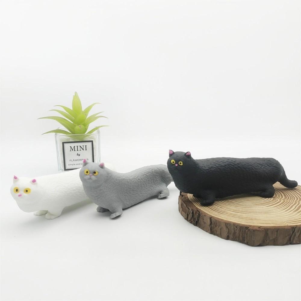 Slow Rising Cat Fidget Toy Slow Rebound Cat Reduce Pressure Toy Cat Squishy Toy  Daily Gift