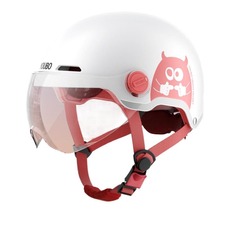 Electric Car Helmet Couple Four Seasons Universal Battery Motorcycle Men's Half Helmet Helmet