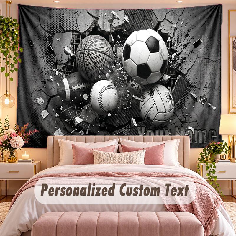 Other Similar Designs (121) Theme Wall Tapestry Customized With Name Text Personalized Hanging Tapestry For Bedroom Living Room Decor