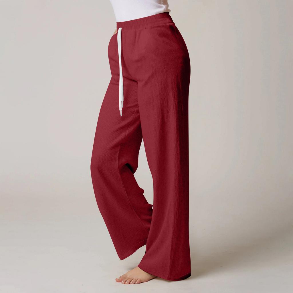 Spodnie piżamowe Anime Sleepwear Casualowe spodnie ze ściągaczem i elastyczną talią Wygodne proste spodnie do jogi Luźne spodnie