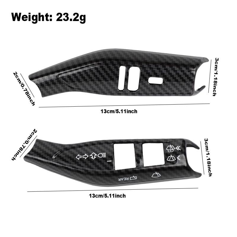 

24-26 Buick Angkewei/S Carbon Fiber Wiper & Shift Lever Decorative Shell Set (2 pcs)