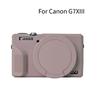 Měkký gumový silikonový kryt pouzdro G7X3 G7X2 Pro Canon Powershot G7XII G7X II G7X Mark 2 G7X Mark III G7XIII S ochranou objektivu