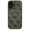 Guess Guhmp16Sg4Gfrw Iphone 166.1 Brązowy/Brown Hardcase 4G Ring Classic Logo Magsafe