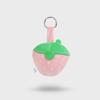 Reusable Plush Bag (Keyring Eco Bag) - Strawberry