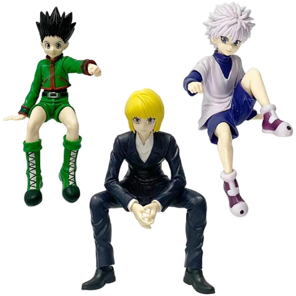 Hunter X Hunter Anime Figure Phantom Troupe Hisoka Action Figure Noodle Stopper Room Decoration Noodle Stopper Pvc Model To