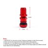 4pcs / Set Universal Motorcycle Car Wheel Tubeless Tire Valve Air Caps for Tire Valve Stem Aluminum Metal Air Valve Stem