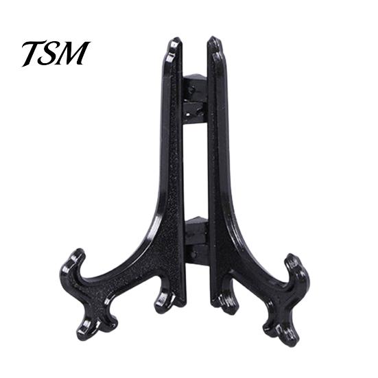 Picture Frame Display Plate Rack Safe Wide Application Triangle Structure Dish Portable Easels Holder for Hotel Kitchen Easel