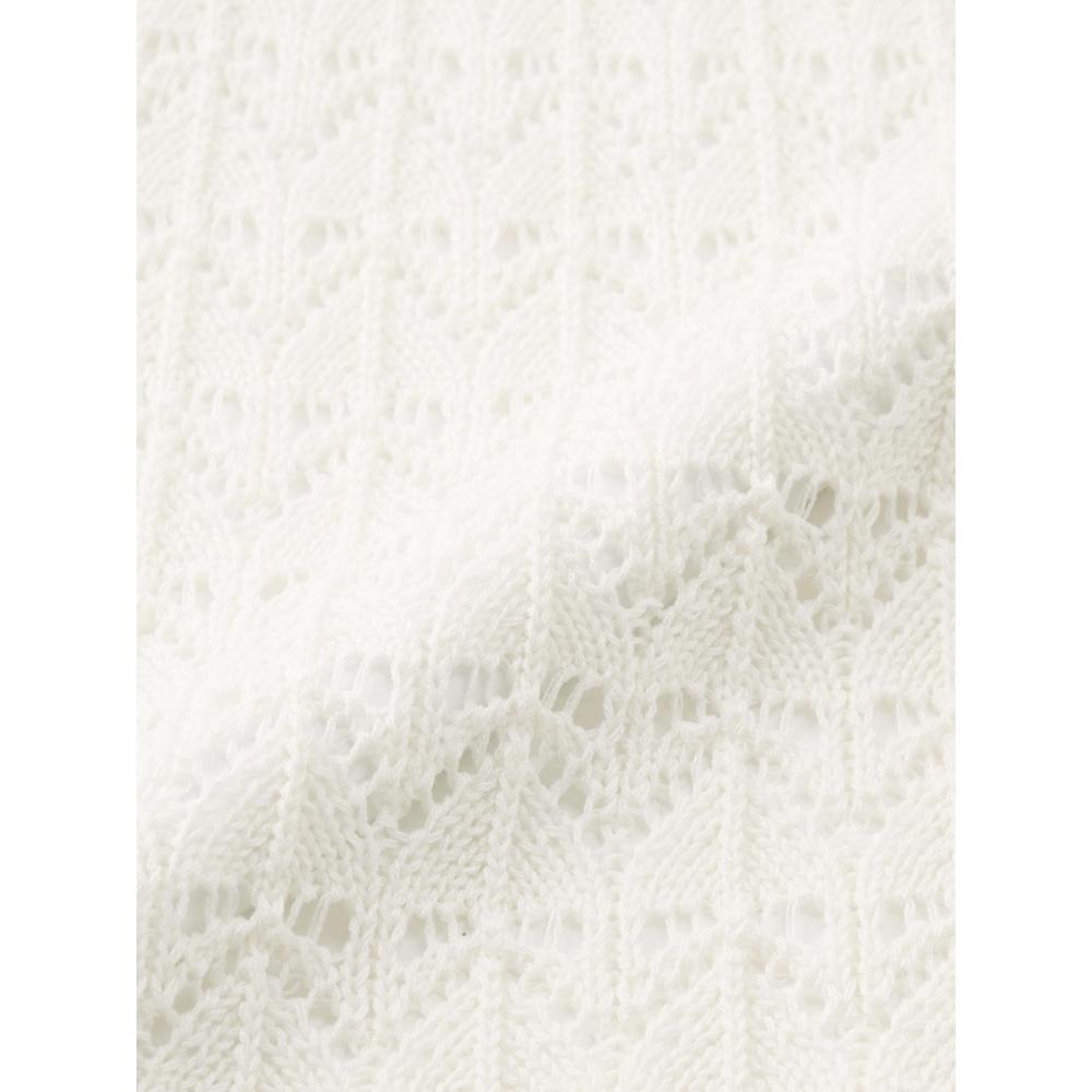 Gu By Uniqlo Openwork Knit Camisole Tunic