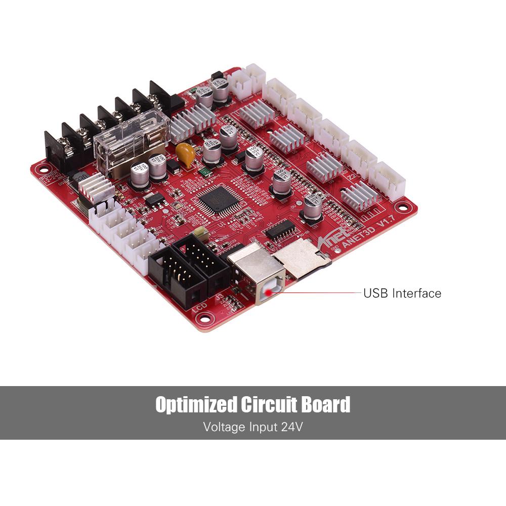 Anet A1284-Base V1.7 Hauptplatine Hauptplatine for Anet A8 Plus DIY