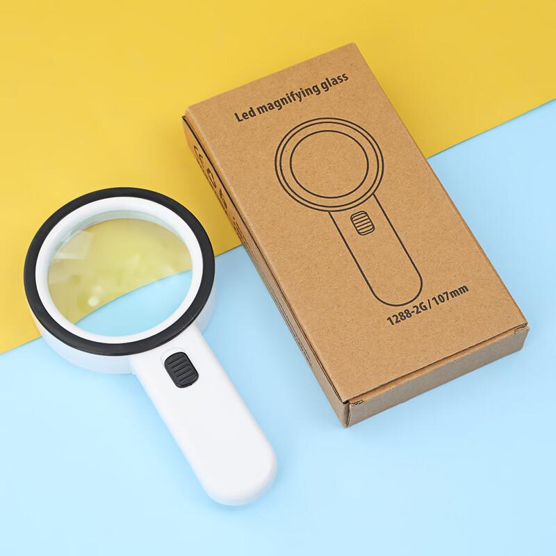 Miflame Illuminated Glass Magnifier