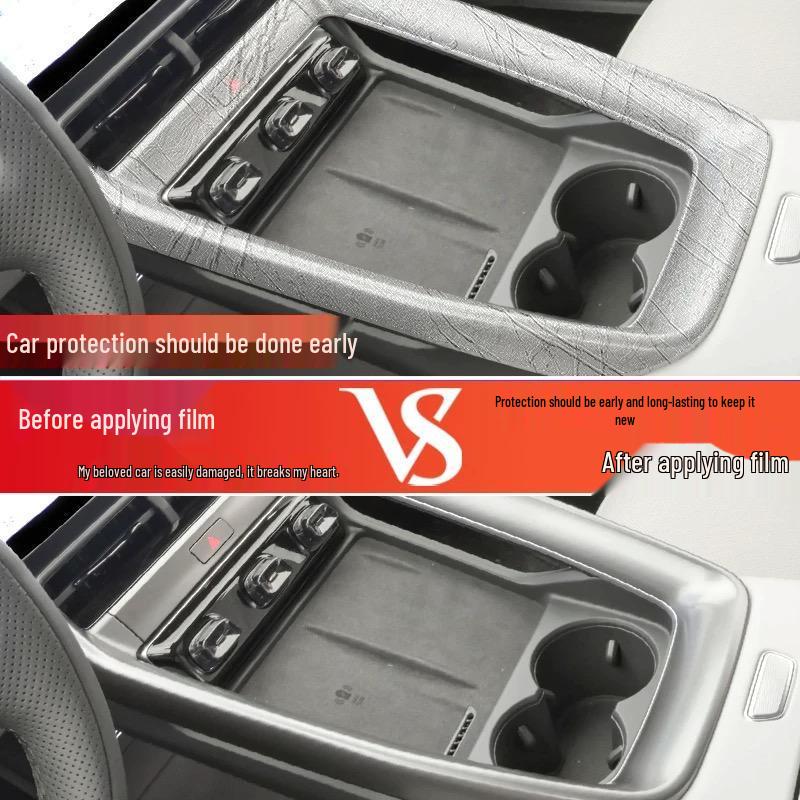 Jihu Alpha S5 Interior Protection Film for 25 Models: Dashboard, Navigation, Console, Gear Shift, Steering Wheel