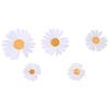 5Pc Sun Flower Daisy Sew On/Iron On Embroidered Patch Diy Craft Clothes Applique