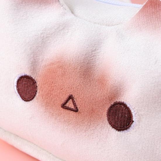 Lustige Französische Brotkater Federmäppchen Kawaii Plüsch Stiftebeutel für Schüler Kreativ Neuheit Schreibtisch Schreibwaren Tasche Organizer