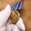 Soviet Medal, Restoration of Southern Metallurgy Medal, Soviet Brooch, Metal Badge, Honor Medal