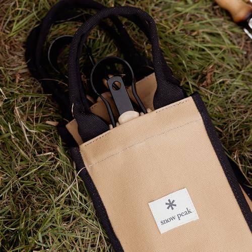 Snow Peak Bonfire Tool Set PRO N-024 Black