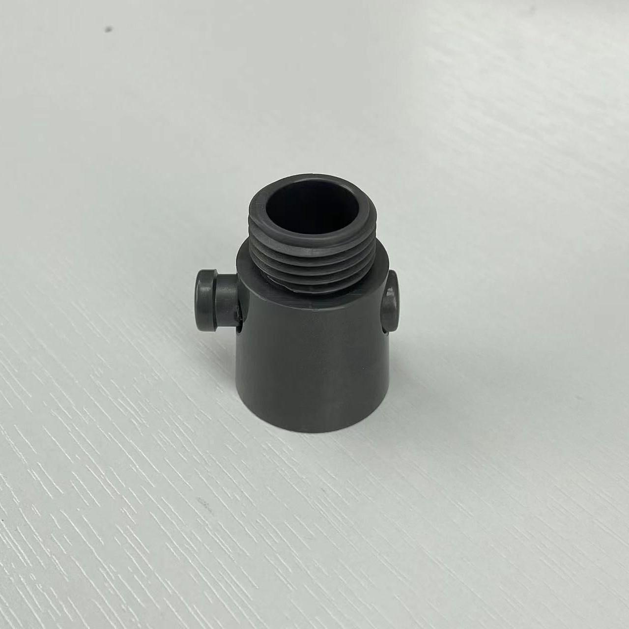 

Эргономичная душевая лейка с остановкой воды одной кнопкой и угловым клапаном