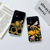 MH20 Bees Cartoon Case for Motorola E7 G6 G7 G8 G9 Plus Power Play G10 G20 G04 E30 E40 E22 E20 E13 E15 G22 G23 G05 G75 G35 G55