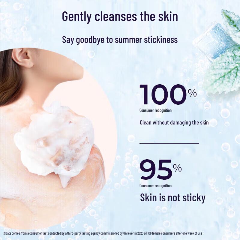 Lux White Peach Foaming Shower Gel