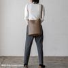 VITAFELICE Women's One-Handle 2-Way Vertical Tote Bag Inb-10129p (Mocha)