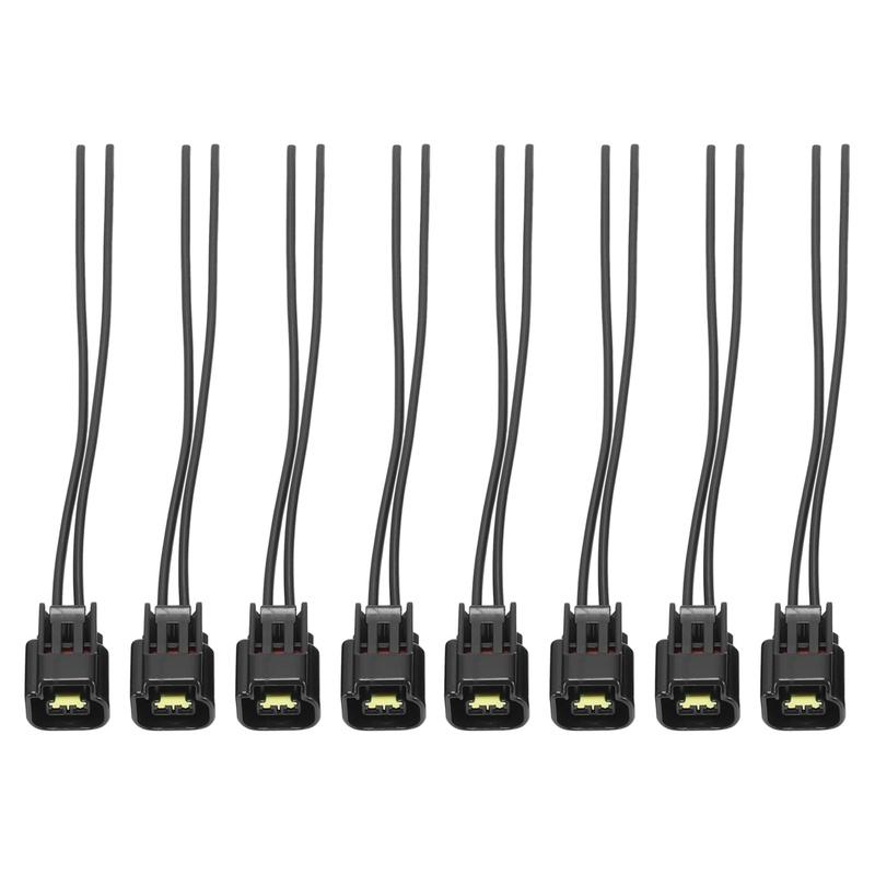 8PCS Ignition Coil Connector Plug Harness for 4.6L 5.4L 6.8L Cobra F250 E150