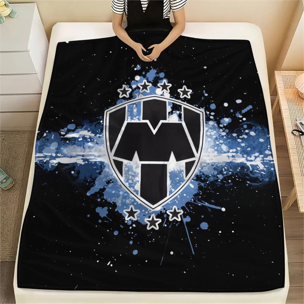CF. Monterrey Print Flanelldecke, Hohe Qualität, Bequem für alle Jahreszeiten, Heimdekoration, Wärme und Komfort