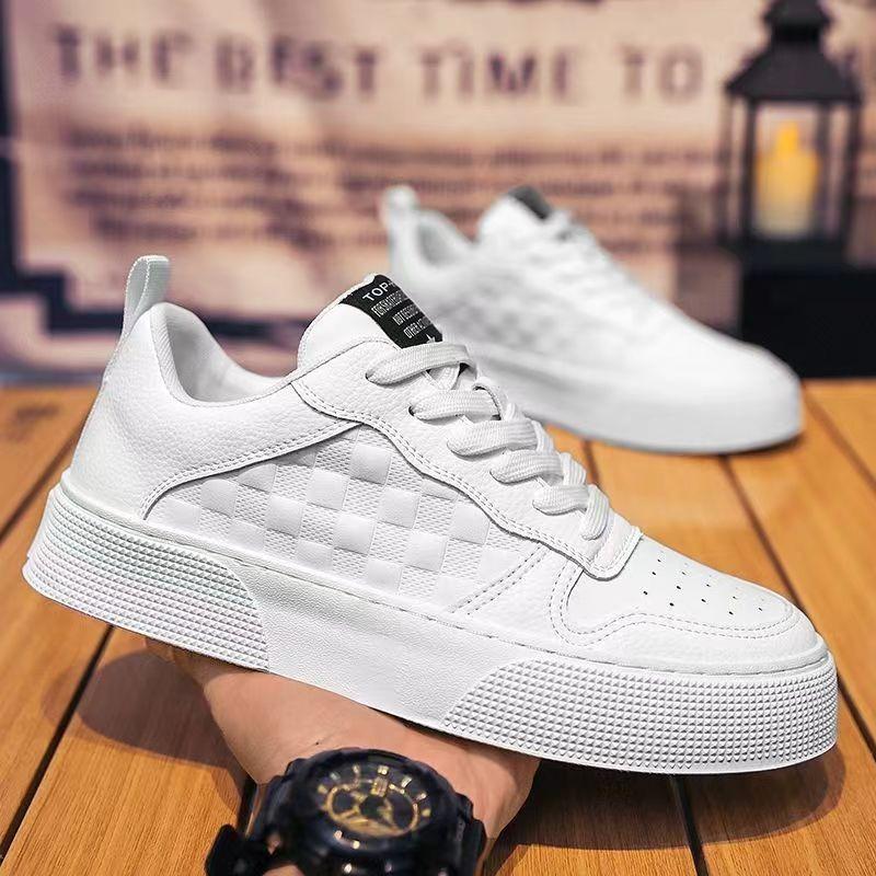 New Low-top Board Shoes Spring and Summer Trend Versatile Men's Little White Shoes Men's Shoes Wear-resistant Sports and Leisure Shoes