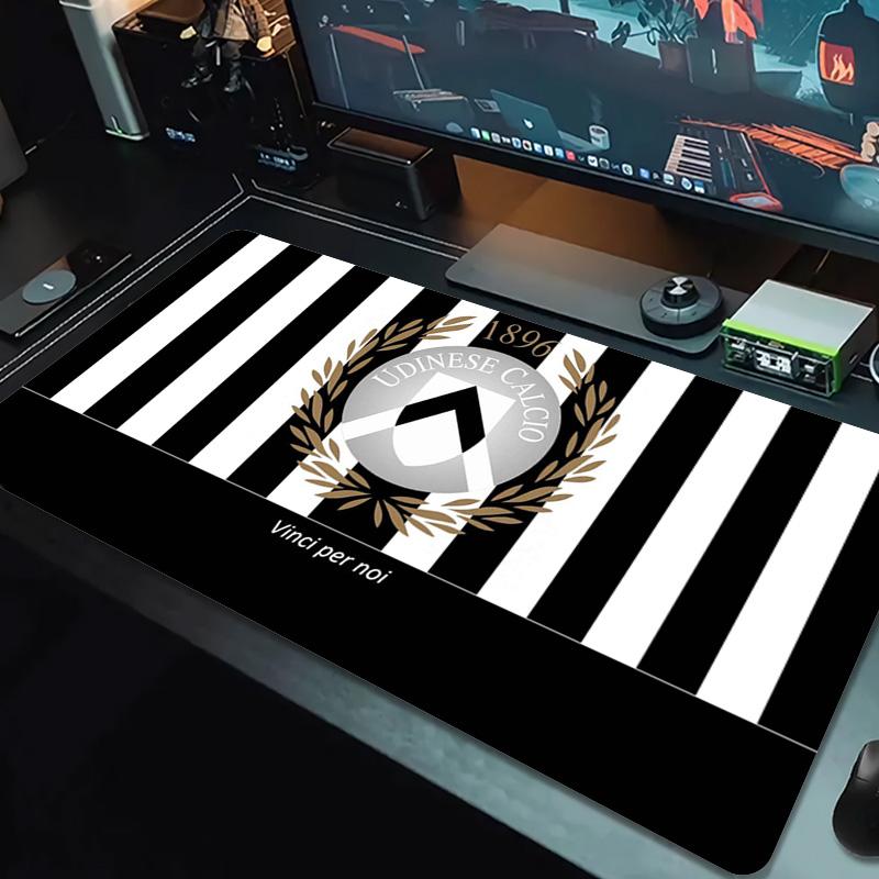 Udinese Calcio Color Mouse Pad Large Gaming Table Cushion Non-slip Laptop Tablet Big Mousepad XXL Mat Mini PC Playmat With Lock edge