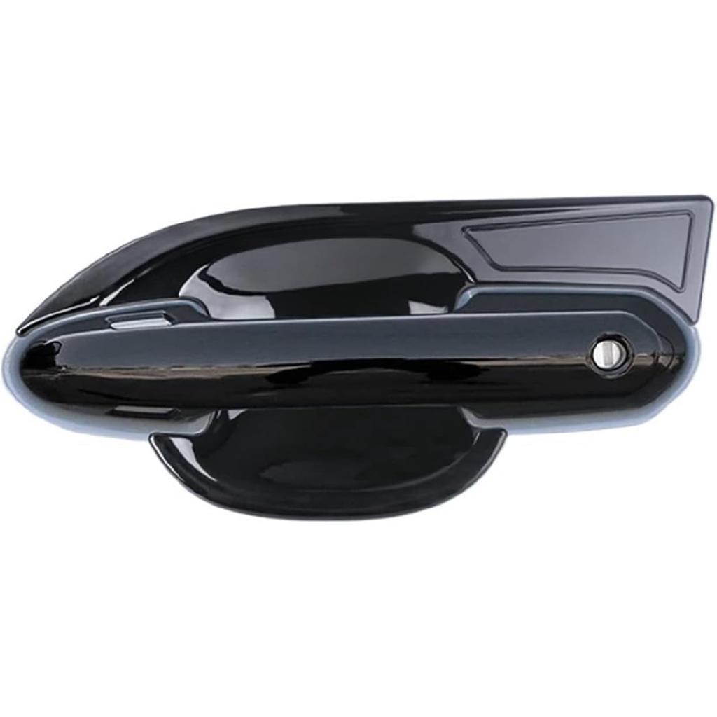 Exterior Door Handle Cover+ Bowl Trim Compatible with Toyota RAV4 2020-2025 Car Accessories Black